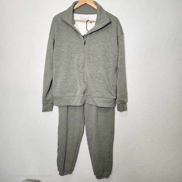 Mondetta Other - Mondetta Gray Pajama Set Comfortable Loungewear Size Small